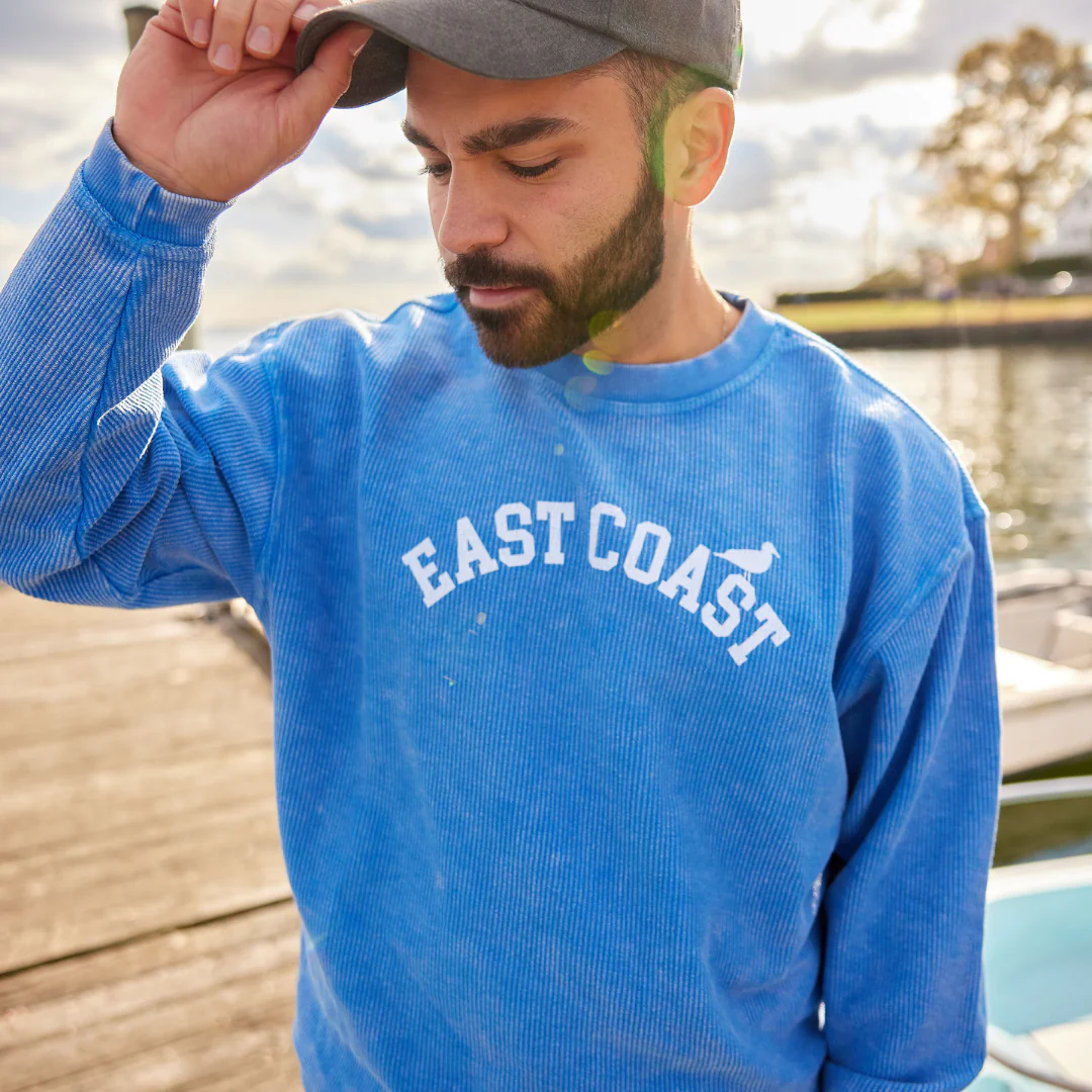 East Coast Crew neck garment